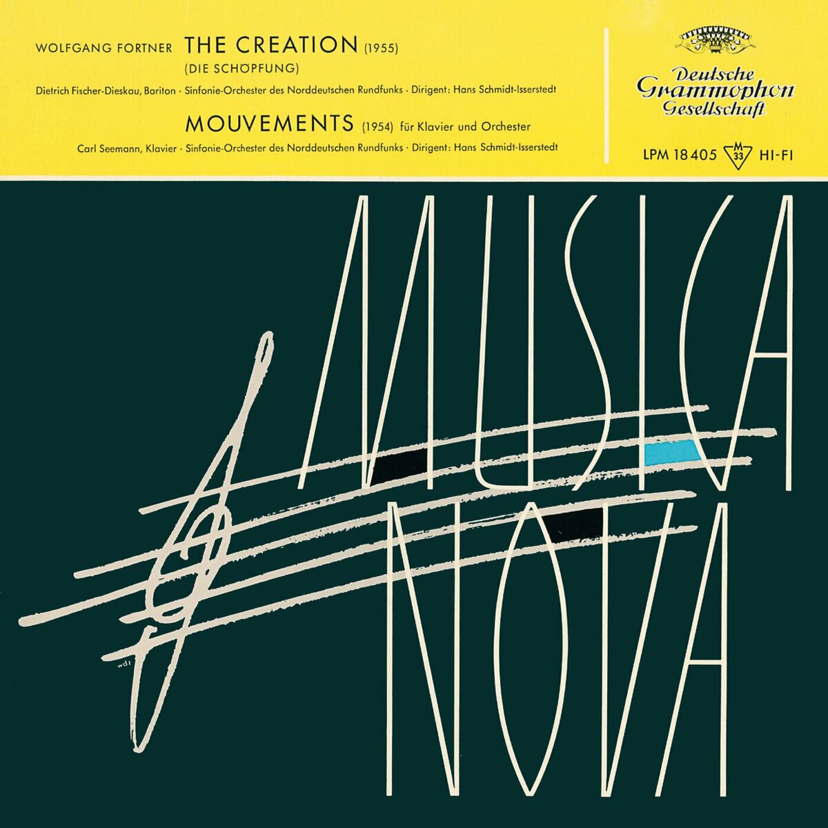 Album cover of Fortner: The Creation, Mouvements für Klavier und Orchester; Ravel: Piano Concerto in G Major (Hans Schmidt-Isserstedt Edition 2, Vol. 10)