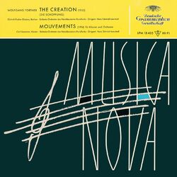 Cover of Fortner: The Creation, Mouvements für Klavier und Orchester; Ravel: Piano Concerto in G Major (Hans Schmidt-Isserstedt Edition 2, Vol. 10)