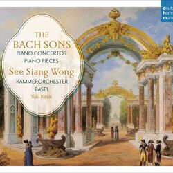 Cover of The Bach Sons: Piano Concertos & Solo Pieces
