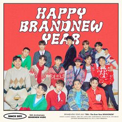 Cover of BRANDNEW YEAR 2021 'TEN: The Ever New BRANDNEW'