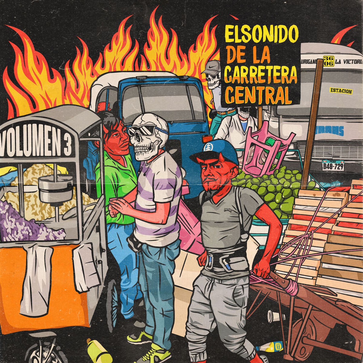 Album cover of El Sonido de la Carretera Central, Vol.3