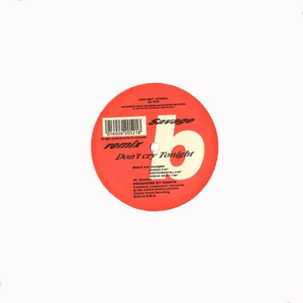 Picture of Don't Cry Tonight Remix