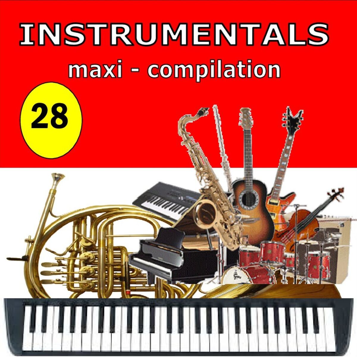 Album cover of Instrumentals Maxi-Compilation 28