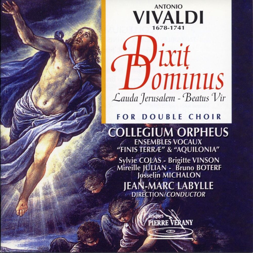 Picture of Vivaldi : Dixit dominus Lauda Jerusalem Beatus vir