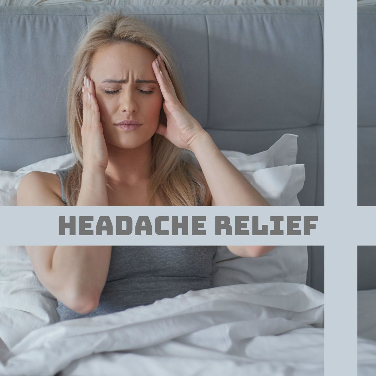 Album cover of Headache Relief: Anti Stress Music Treatment, Reduce Migraine