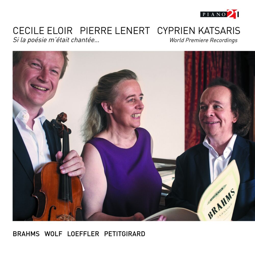Picture of Si la poésie m'était chantée: Œuvres pour voix d'alto, alto et piano (World Premiere Recordings)
