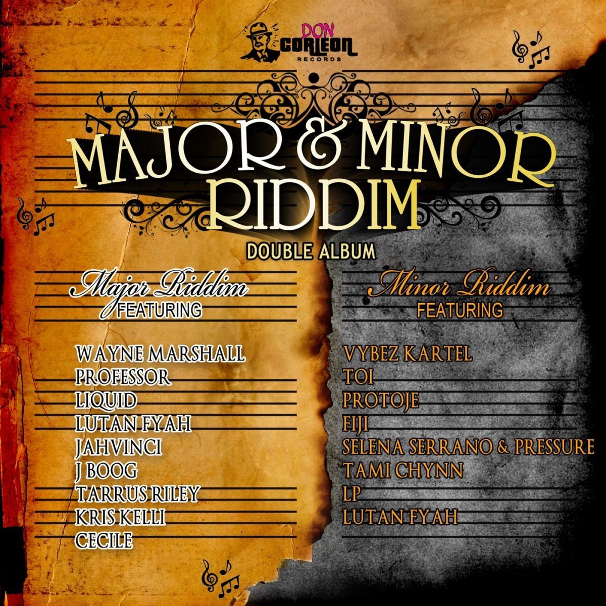 Album cover of Major & Minor Riddim (Don Corleon Presents)