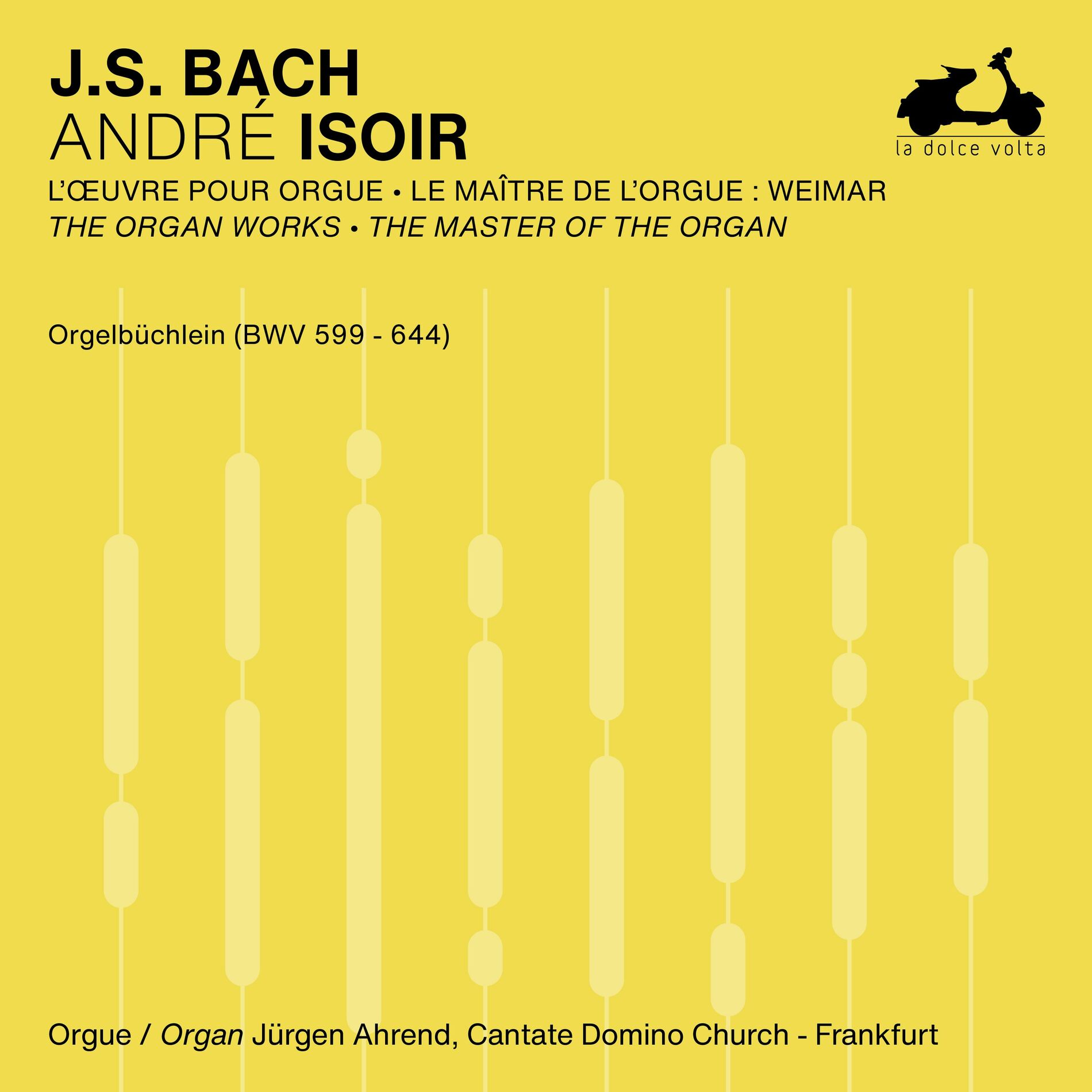 Album cover of J.S. Bach: The Organ Works, The Master of the Organ, Vol. 3
