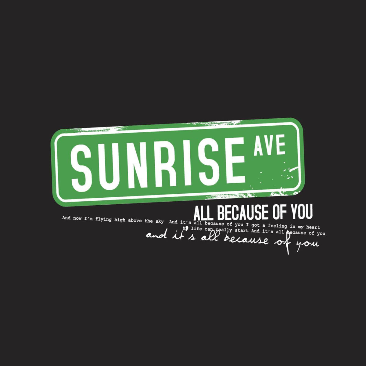Album cover of All Because Of You