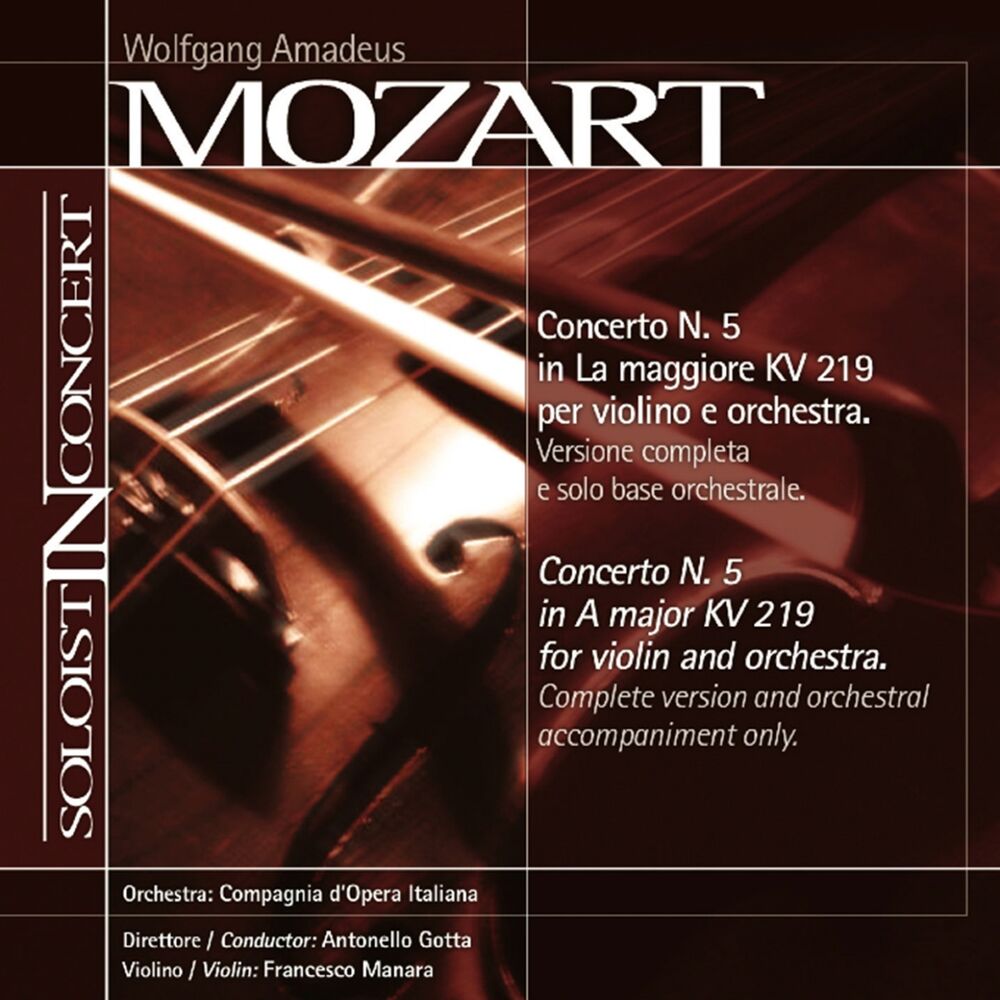 Picture of Soloist in Concert: Violin Concerto No. 5, K. 219 "Turkish"
