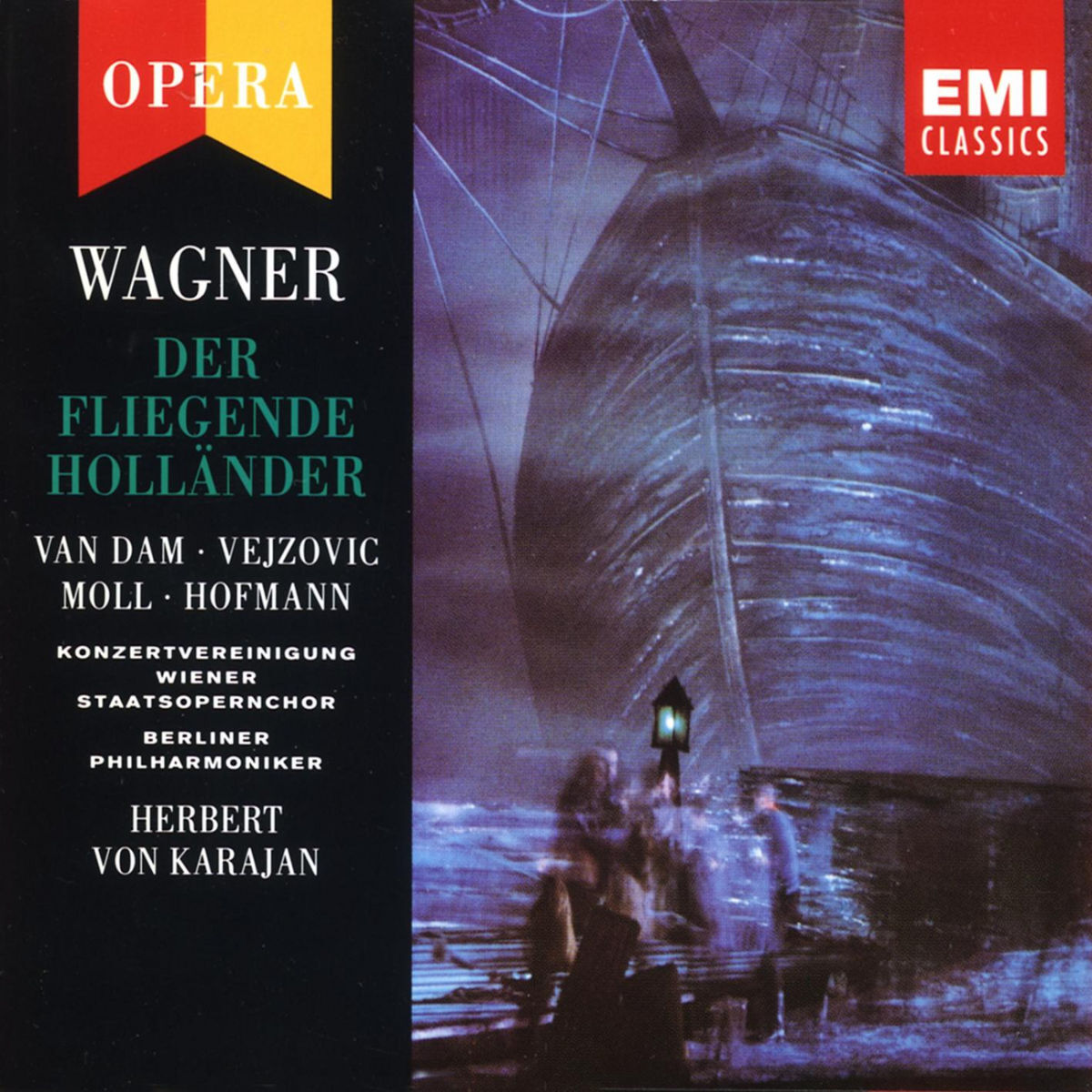 Album cover of Der Fliegende Holländer, Act I: Duett: Durch Sturm und bösen Wind verschlagen (Daland/Holländer)