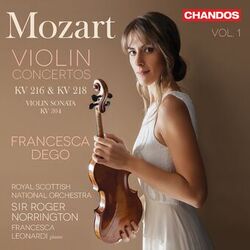 Cover of Mozart: Violin Concertos Nos. 3 & 4