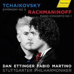 Cover of Tchaikovsky: Symphony No. 5 in E Minor - Rachmaninoff: Piano Concerto No. 1 in F-Sharp Minor