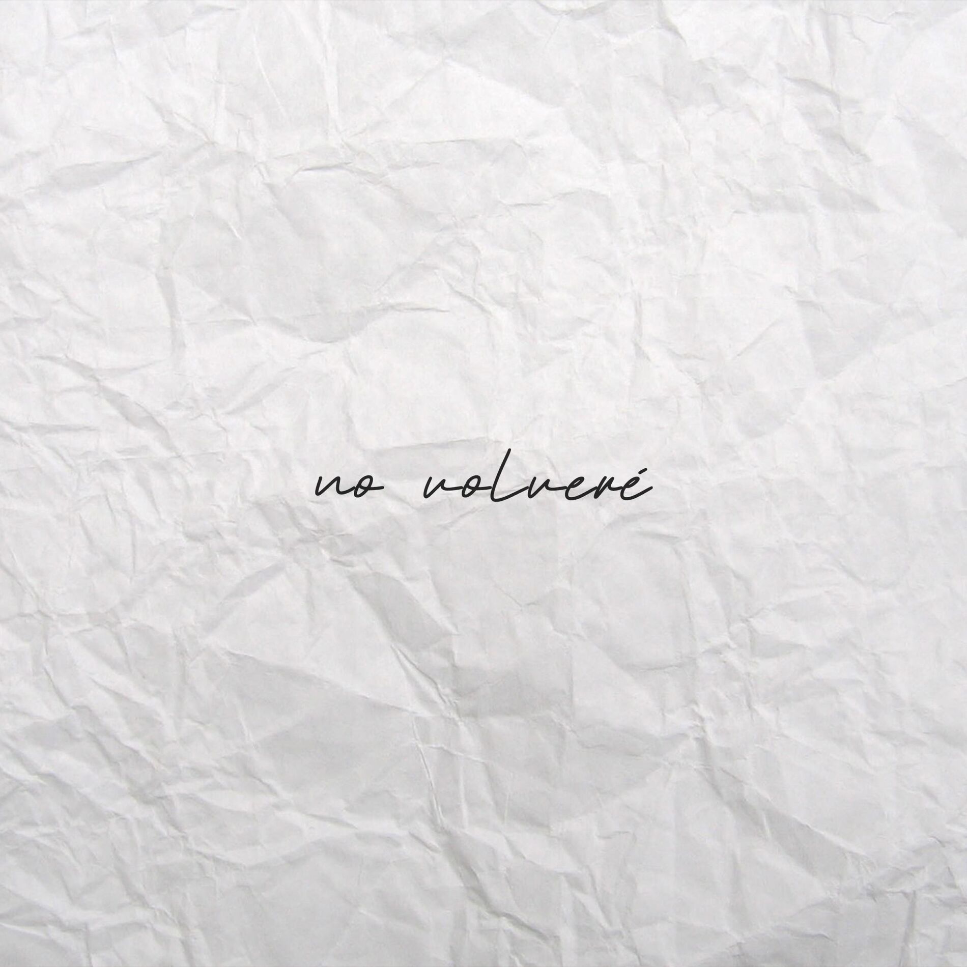 Album cover of No Volveré