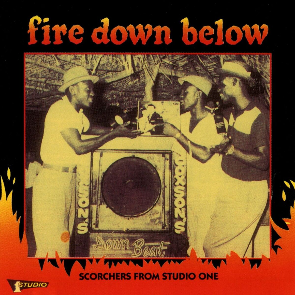 Album cover of Fire Down Below: Scorchers from Studio One