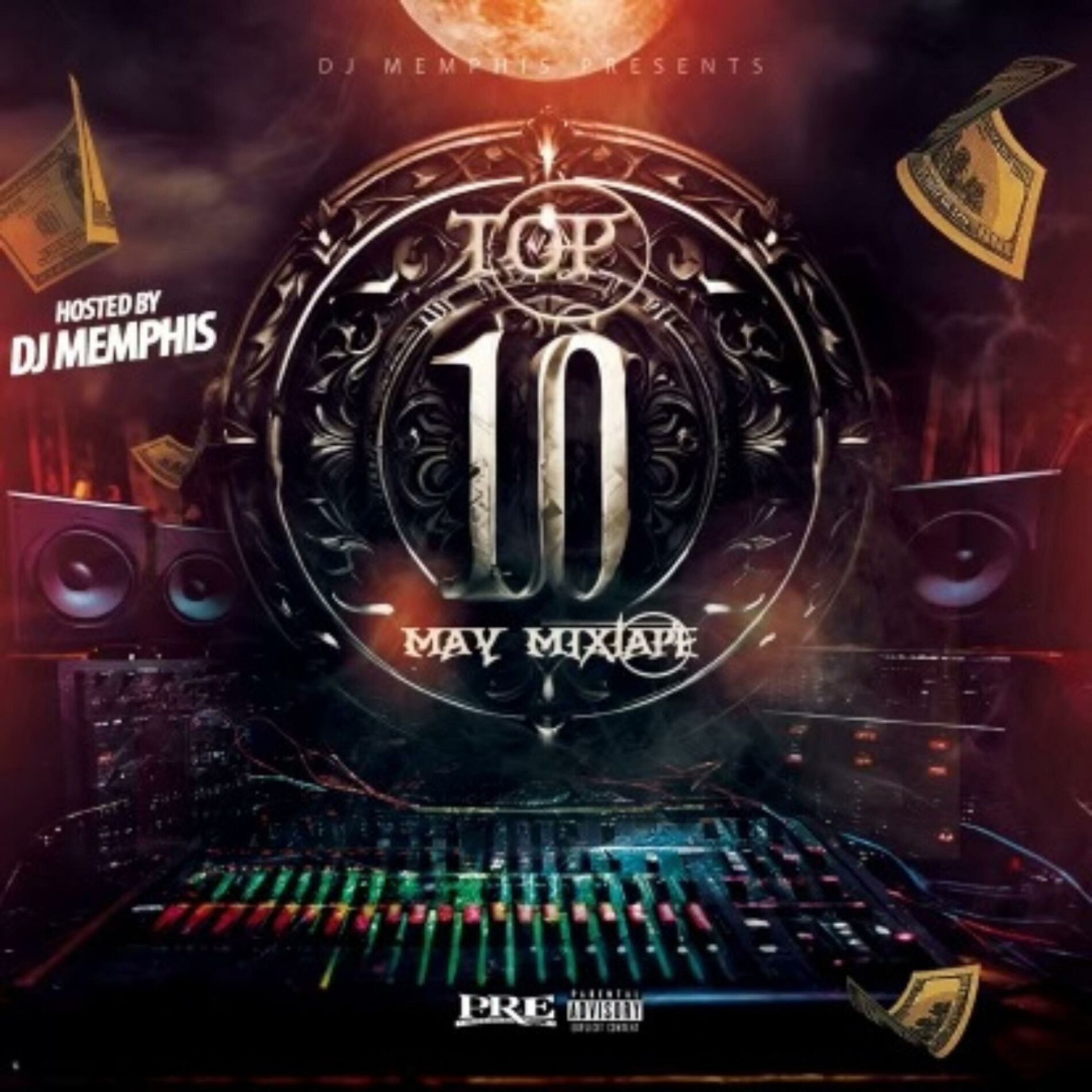 Album cover of DJ Memphis: Top 10 May Mixtape