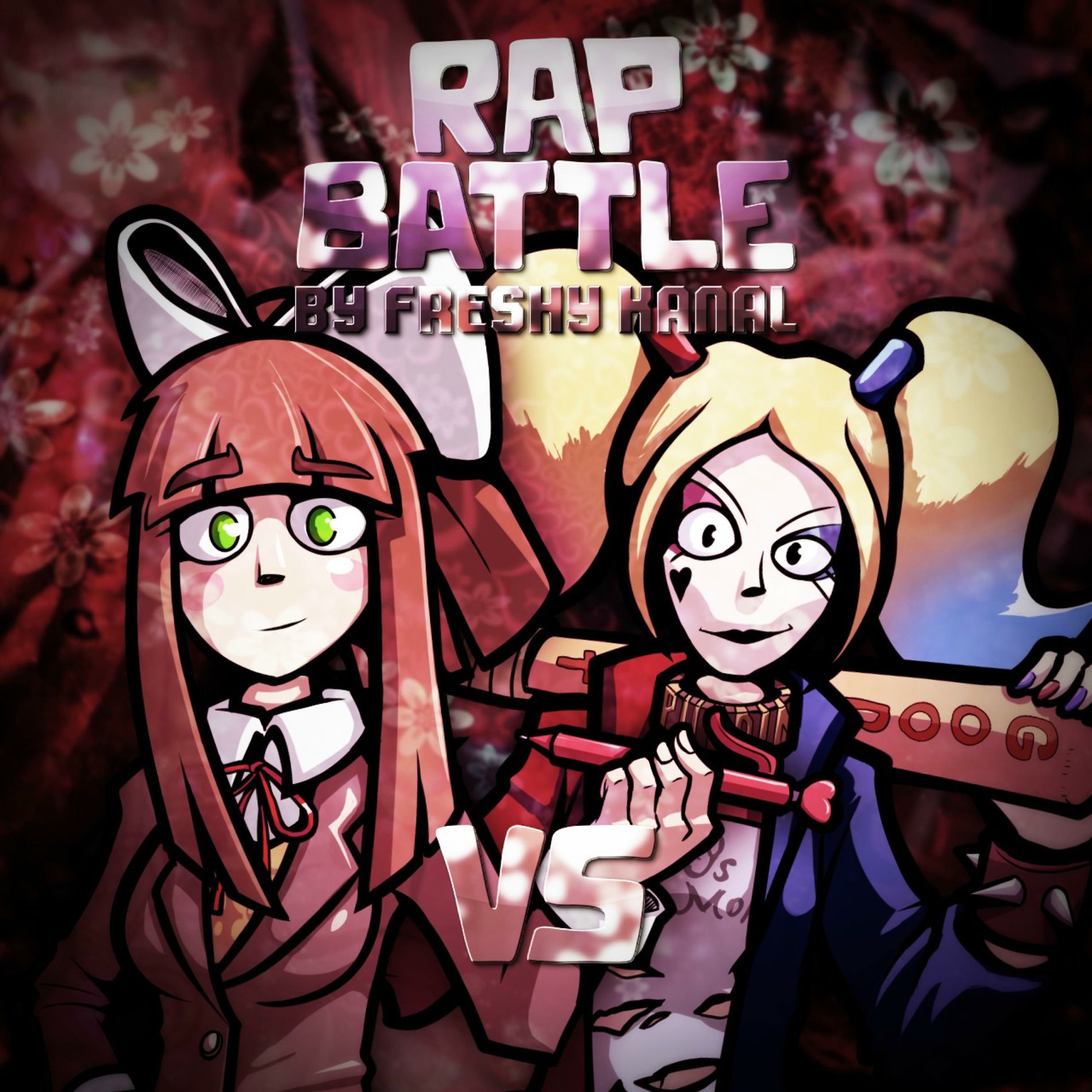Album cover of Monika Vs. Harley Quinn