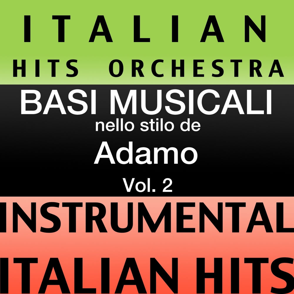 Basi musicale nello stilo dei adamo (instrumental karaoke tracks), Vol. 2