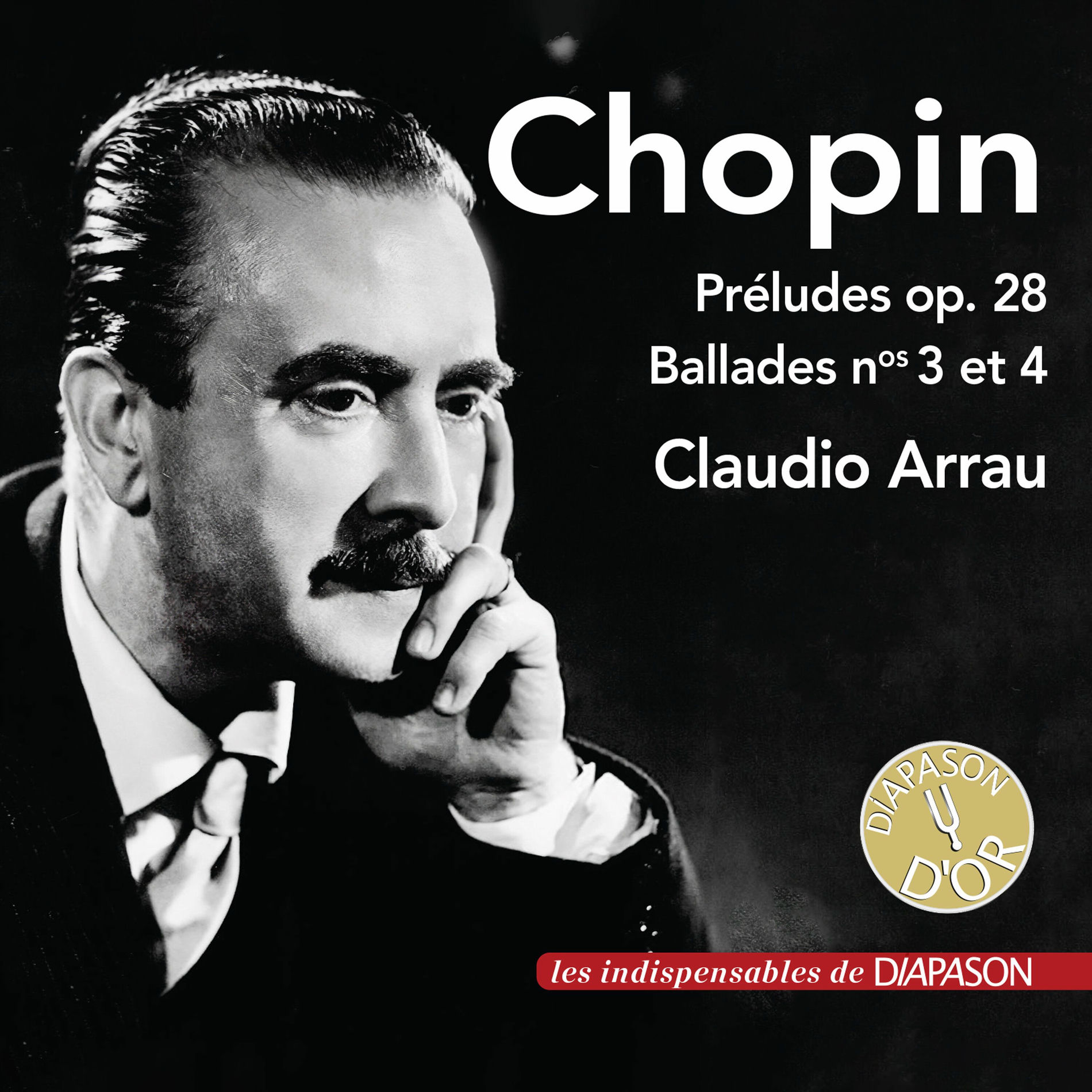 Album cover of Chopin: 24 Preludes Op. 28, Ballades Nos. 3 & 4 (Les indispensables de Diapason)