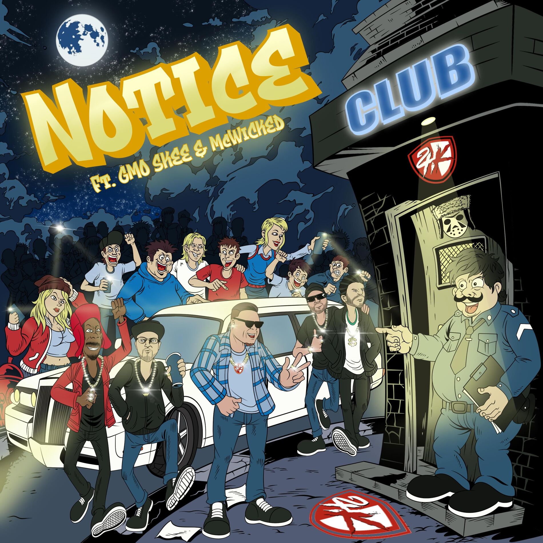 Album cover of Notice (feat. G-Mo Skee, McWicked, Ferny Fern, $tevie-¢ & Slydog James)