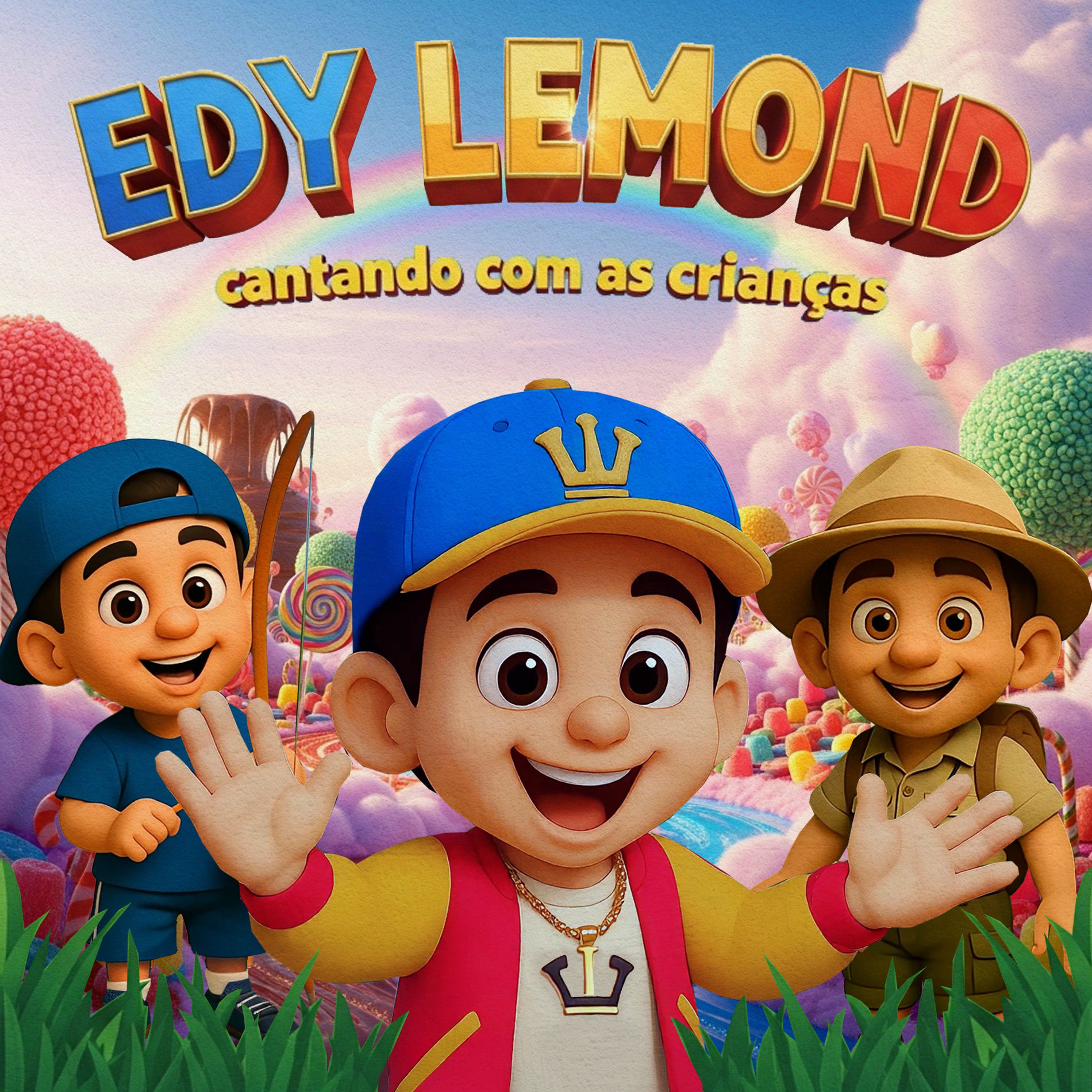 Album cover of Edy Lemond, Cantando Com as Crianças