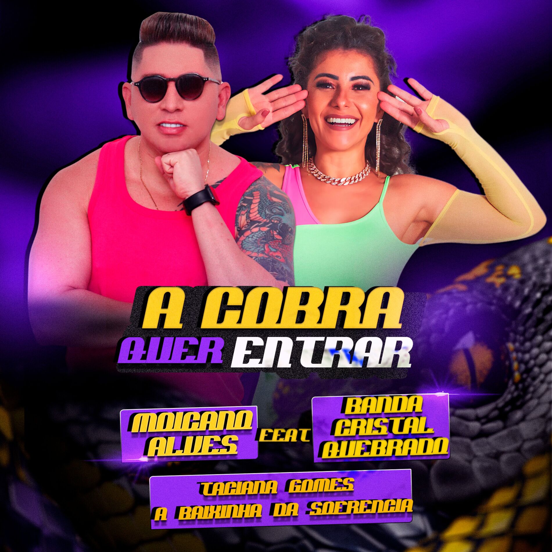 Album cover of A Cobra Quer Entrar