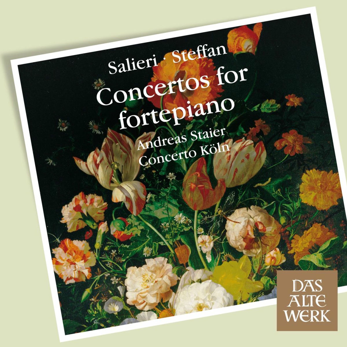 Album cover of Salieri & Steffan : Concertos for Fortepiano (DAW 50)
