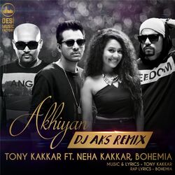 Cover of Akhiyan (DJ Aks Remix)