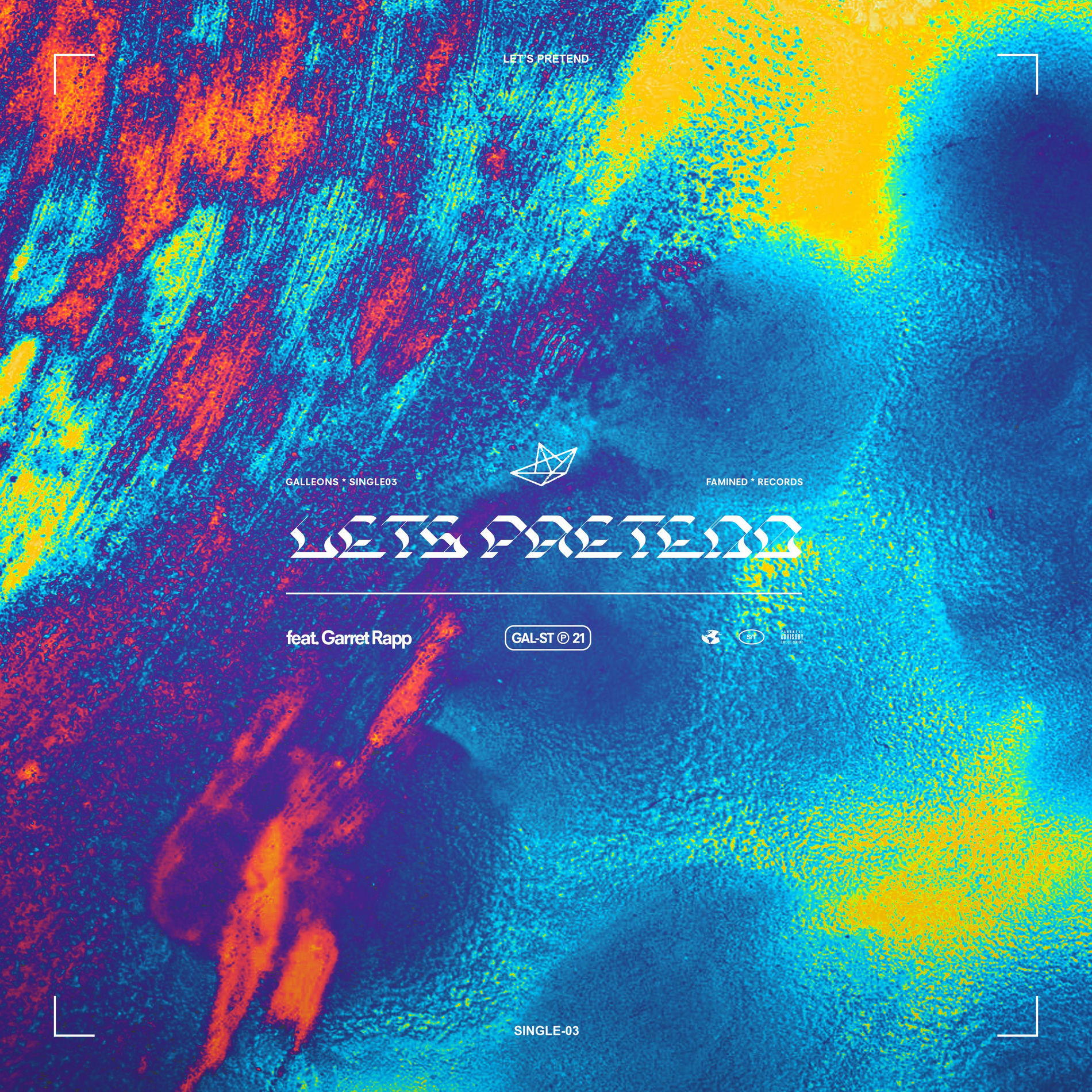 Album cover of Let's Pretend (feat. Garret Rapp)