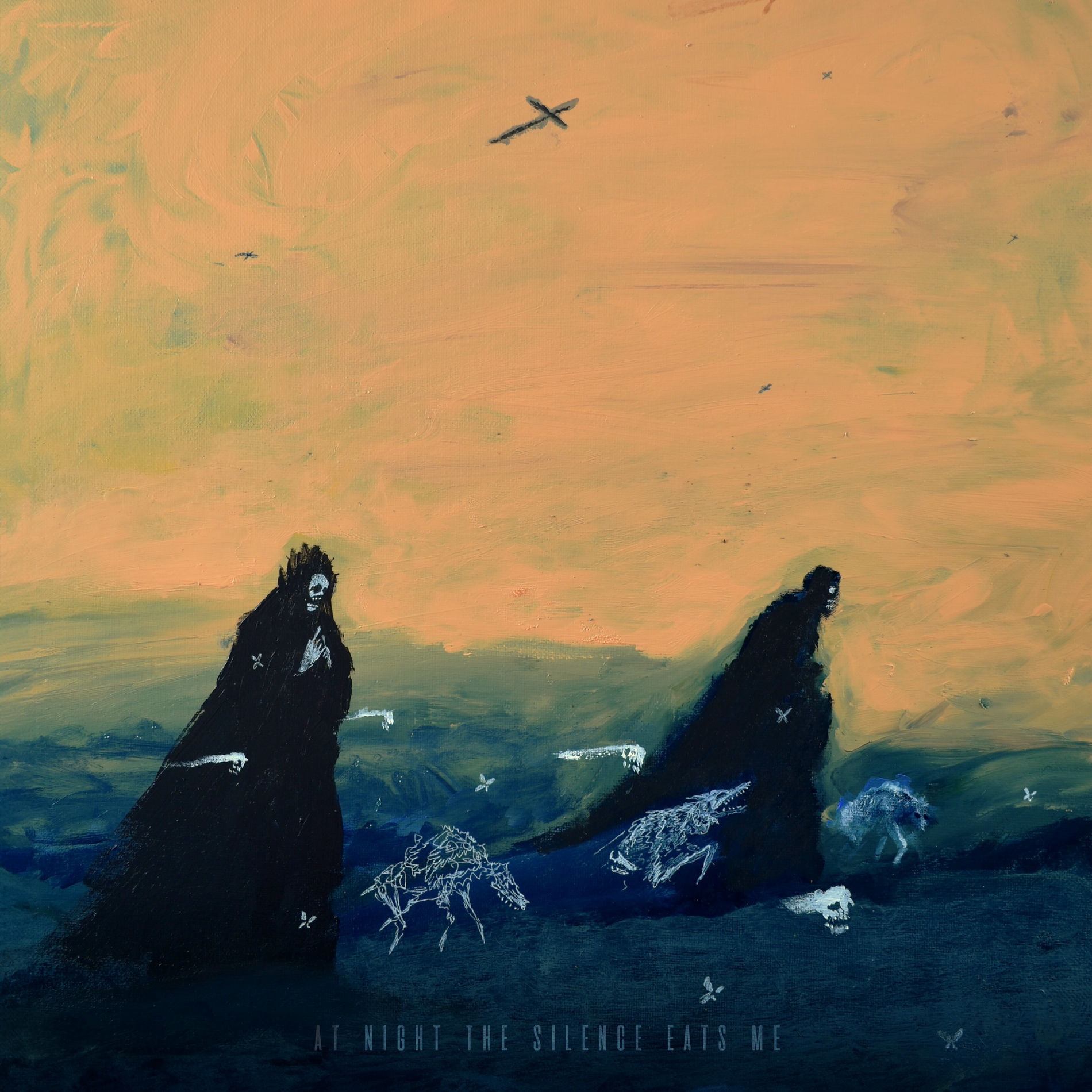 Album cover of At Night the Silence Eats Me