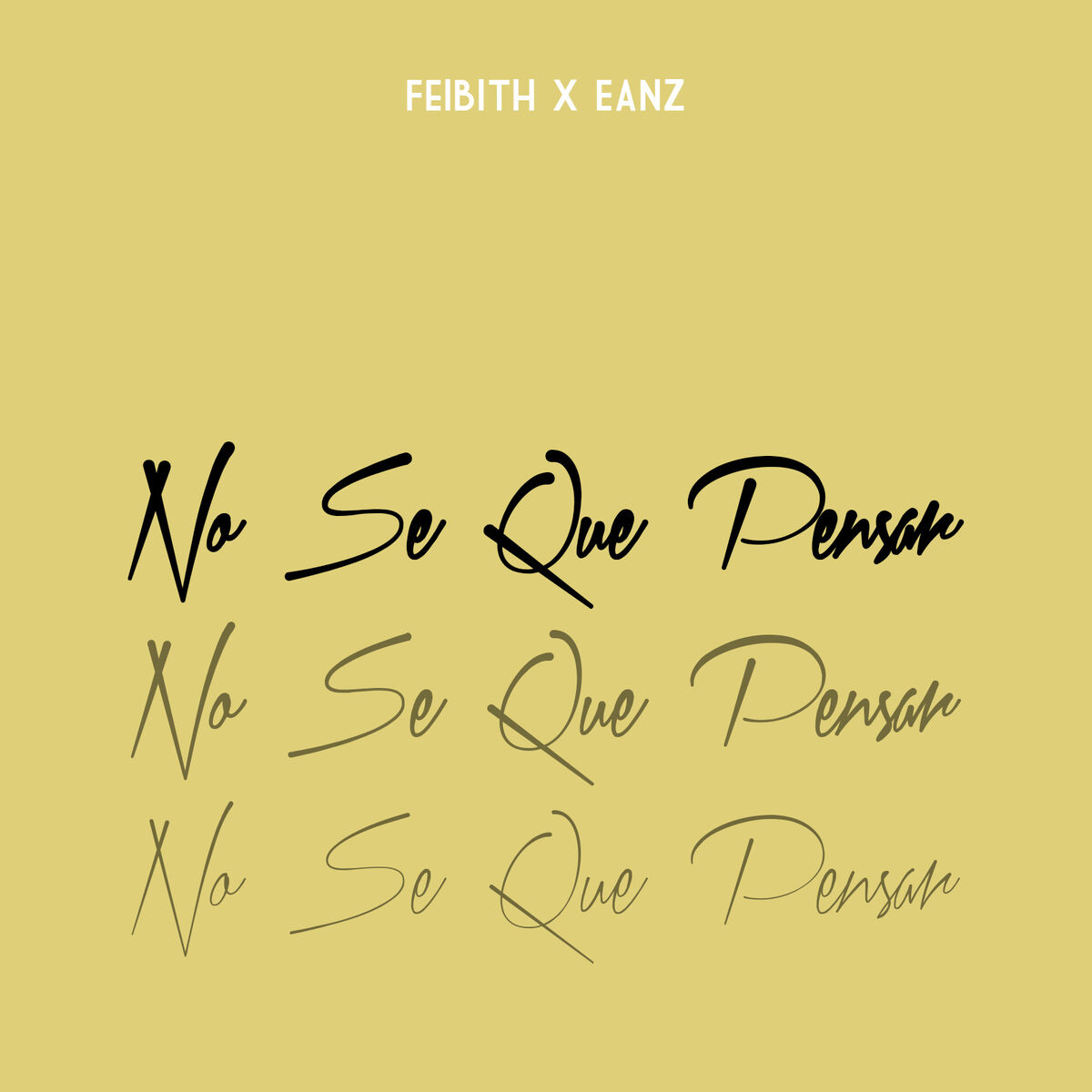 Album cover of No Se Que Pensar