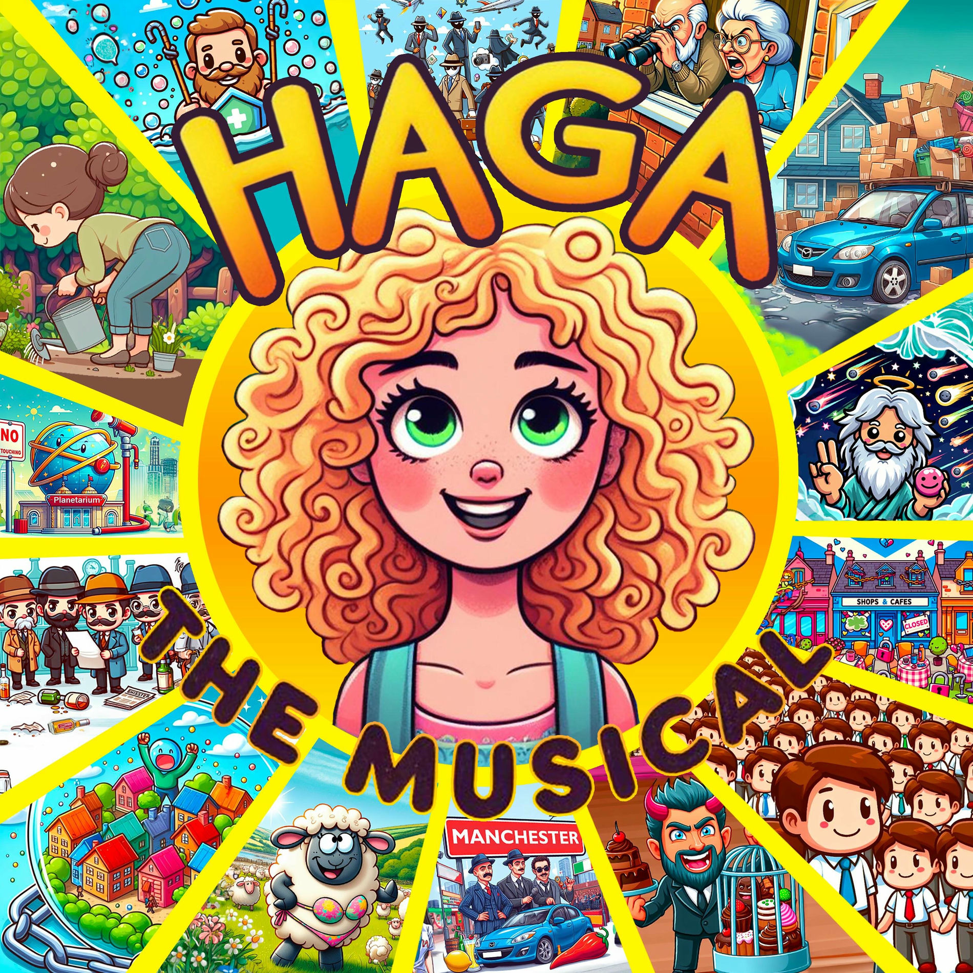 Album cover of Haga The Musical (Original Recording)