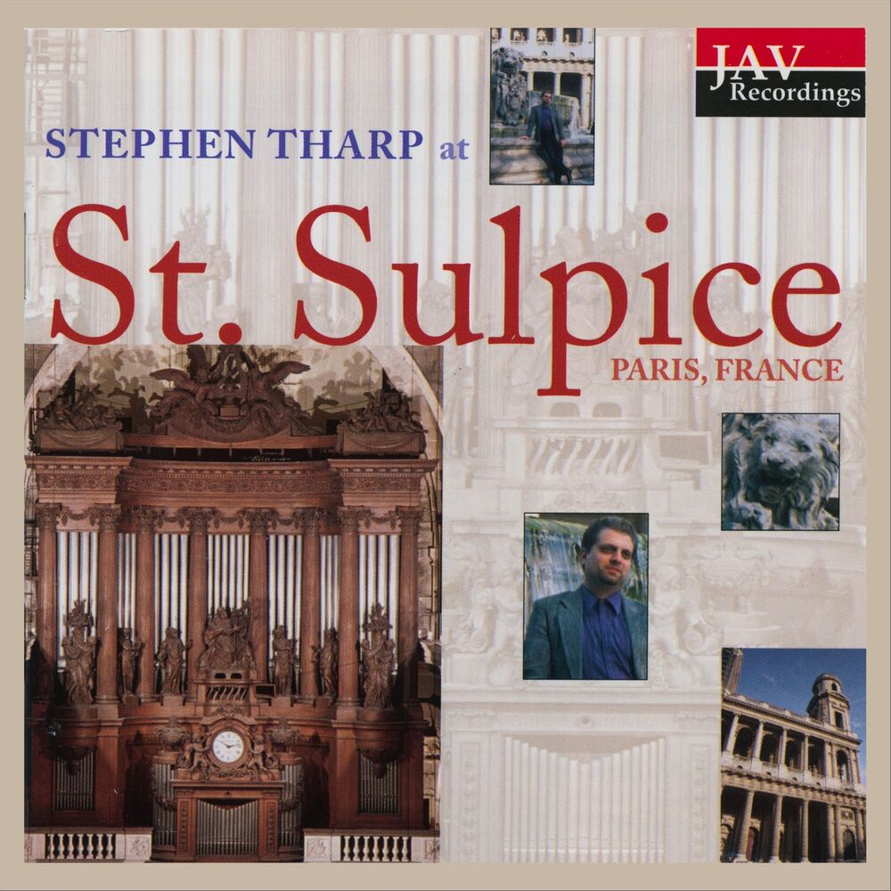 Picture of Stephen Tharp at Saint-Sulpice Paris France