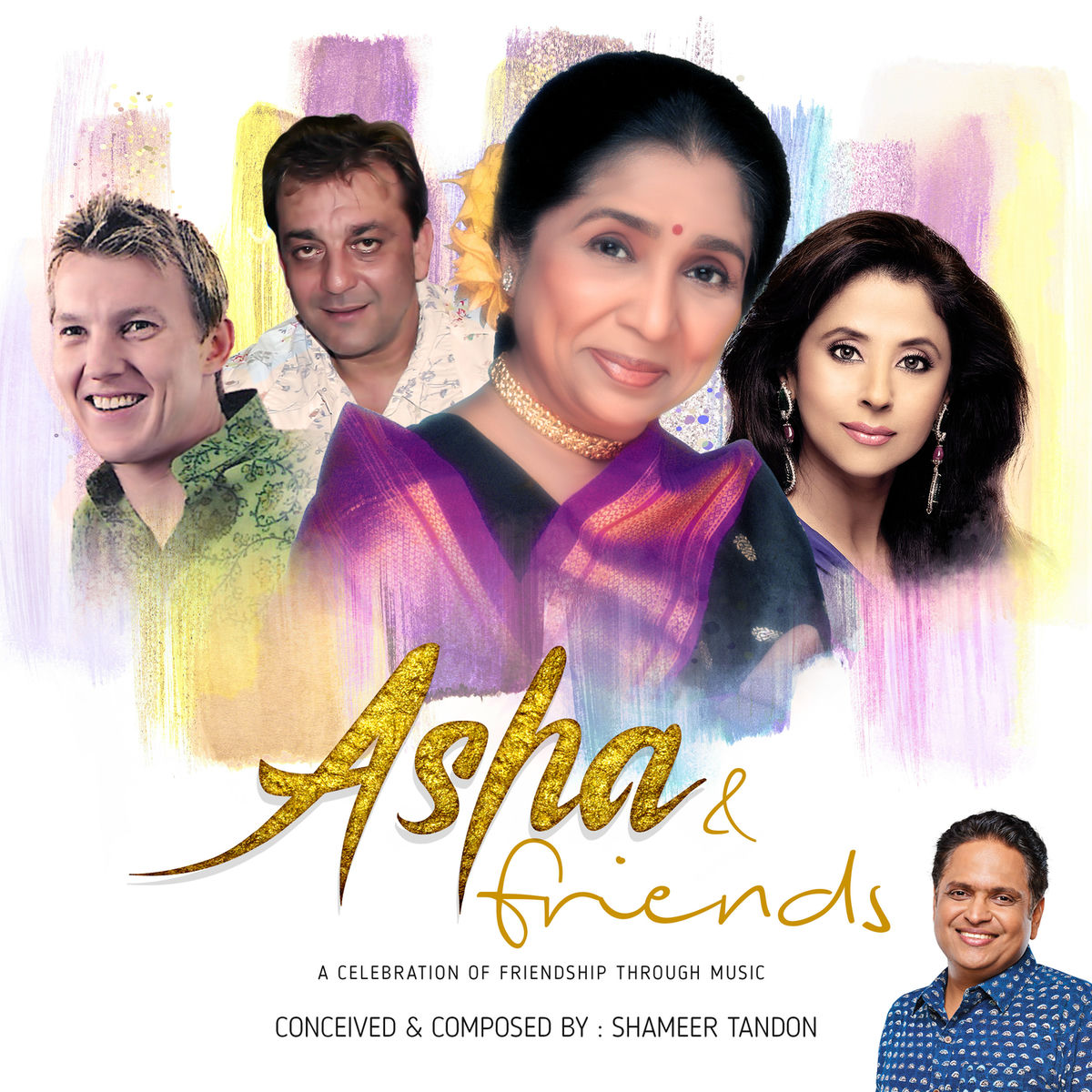 Album cover of Asha & Friends