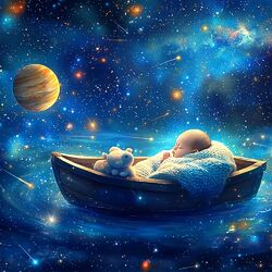 Cover of Starry Whispers & Rainbow Dreams: Soothing Adventures for Baby's Sleep