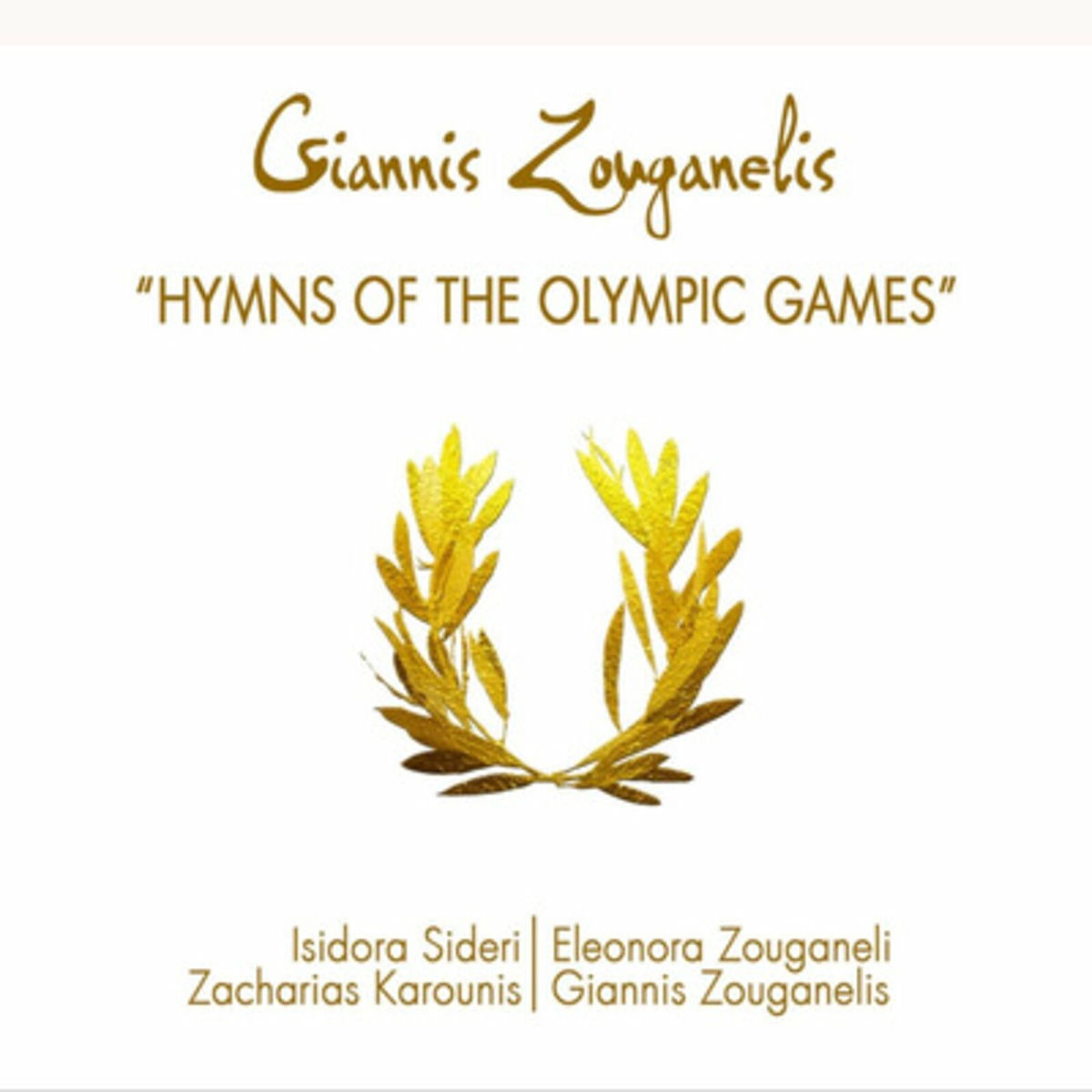Album cover of Hymns of the Olympic Games