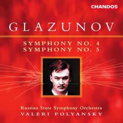 Cover of Glazunov: Symphonies Nos. 4 & 5