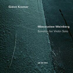 Cover of Weinberg: Sonatas for Violin Solo