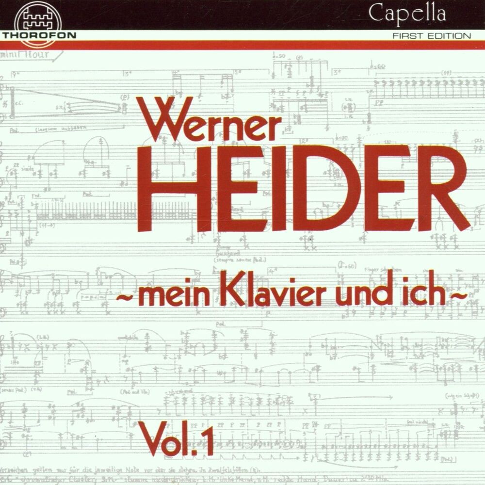 Picture of Werner Heider: "Mein Klavier und ich" Vol. I