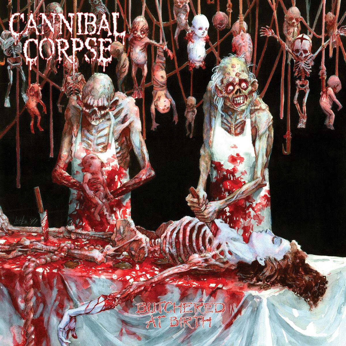 Album cover of Butchered at Birth