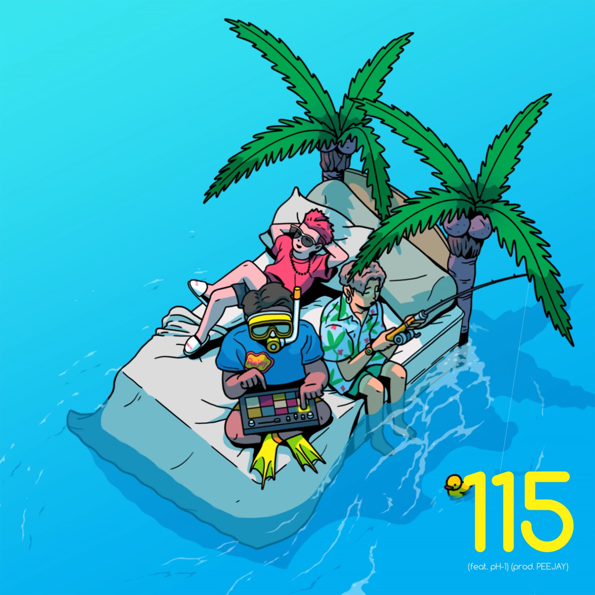 Album cover of 115 (feat. pH-1)