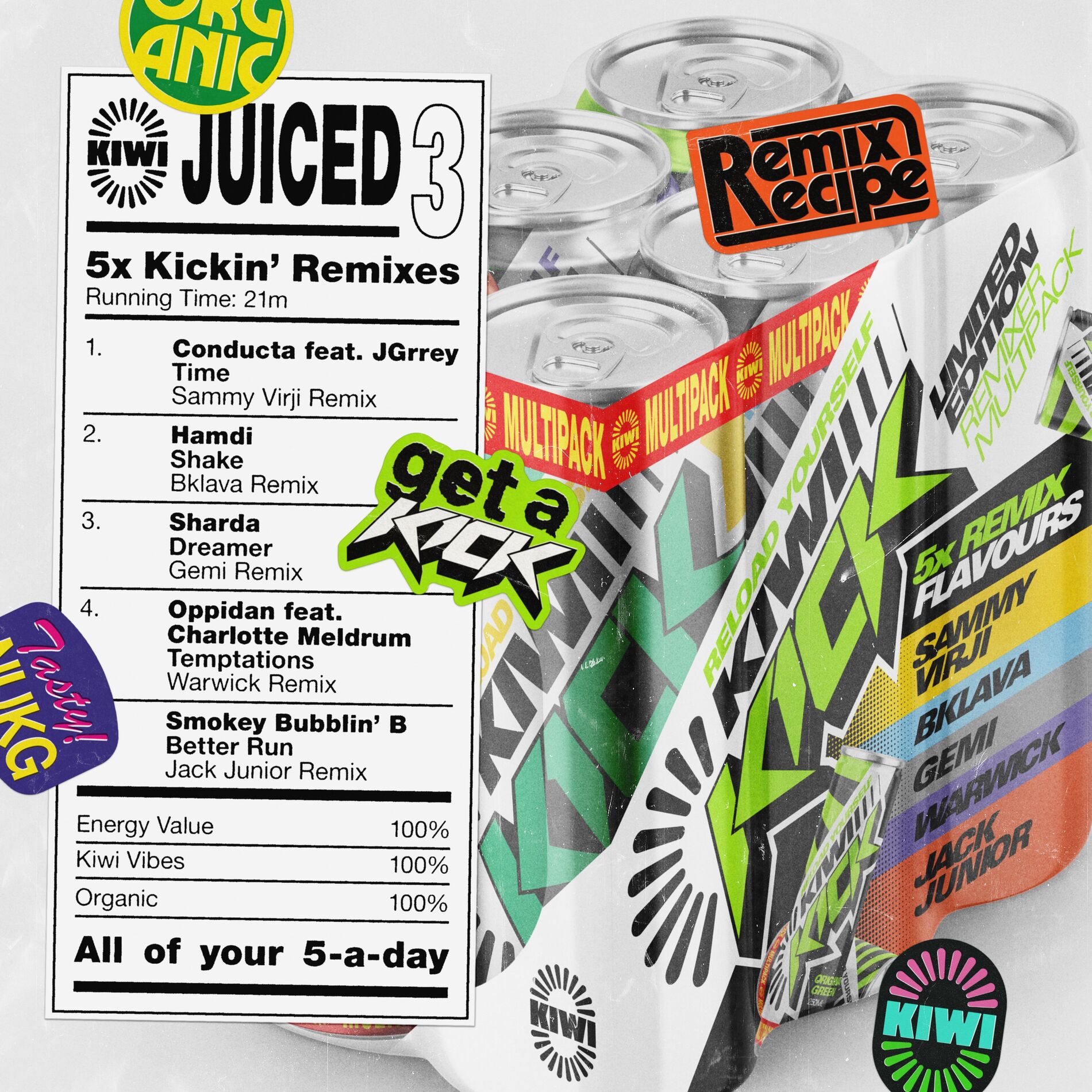 Album cover of Juiced 3 (Kiwi Kick)