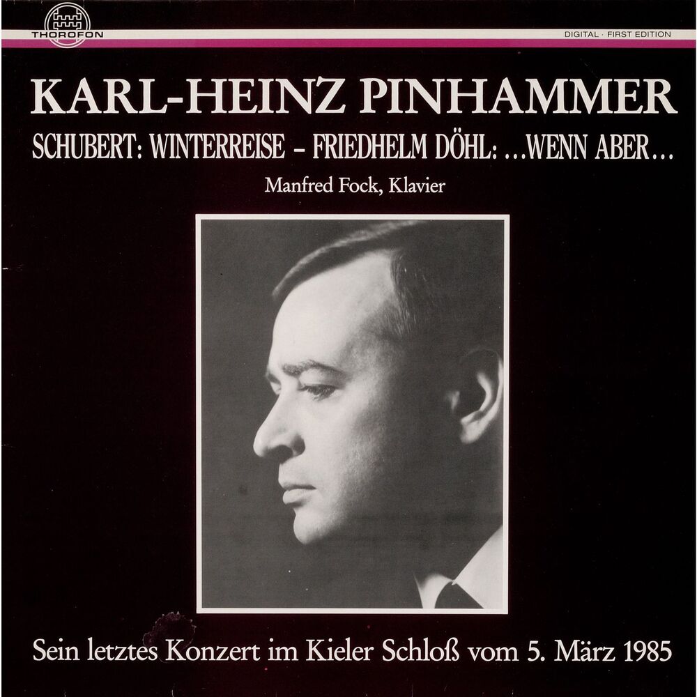 Picture of Schubert: Winterreise, D. 911 [Teil 2] - Döhl: 9 Fragmente nach Hölderlin