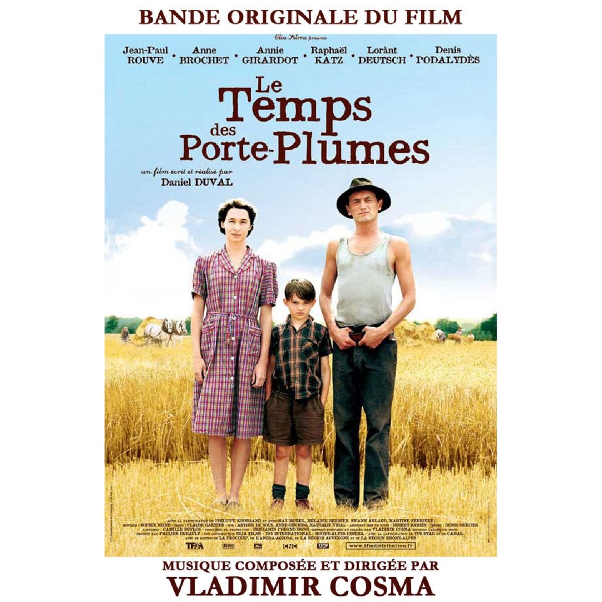 Album cover of Le temps des porte-plumes (Bande originale du film de Daniel Duval)