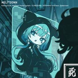 Cover of MELT*DOWN (feat. Matatabi Sound System, DJ NECOJITA, Shinonome Interface & blaxervant)