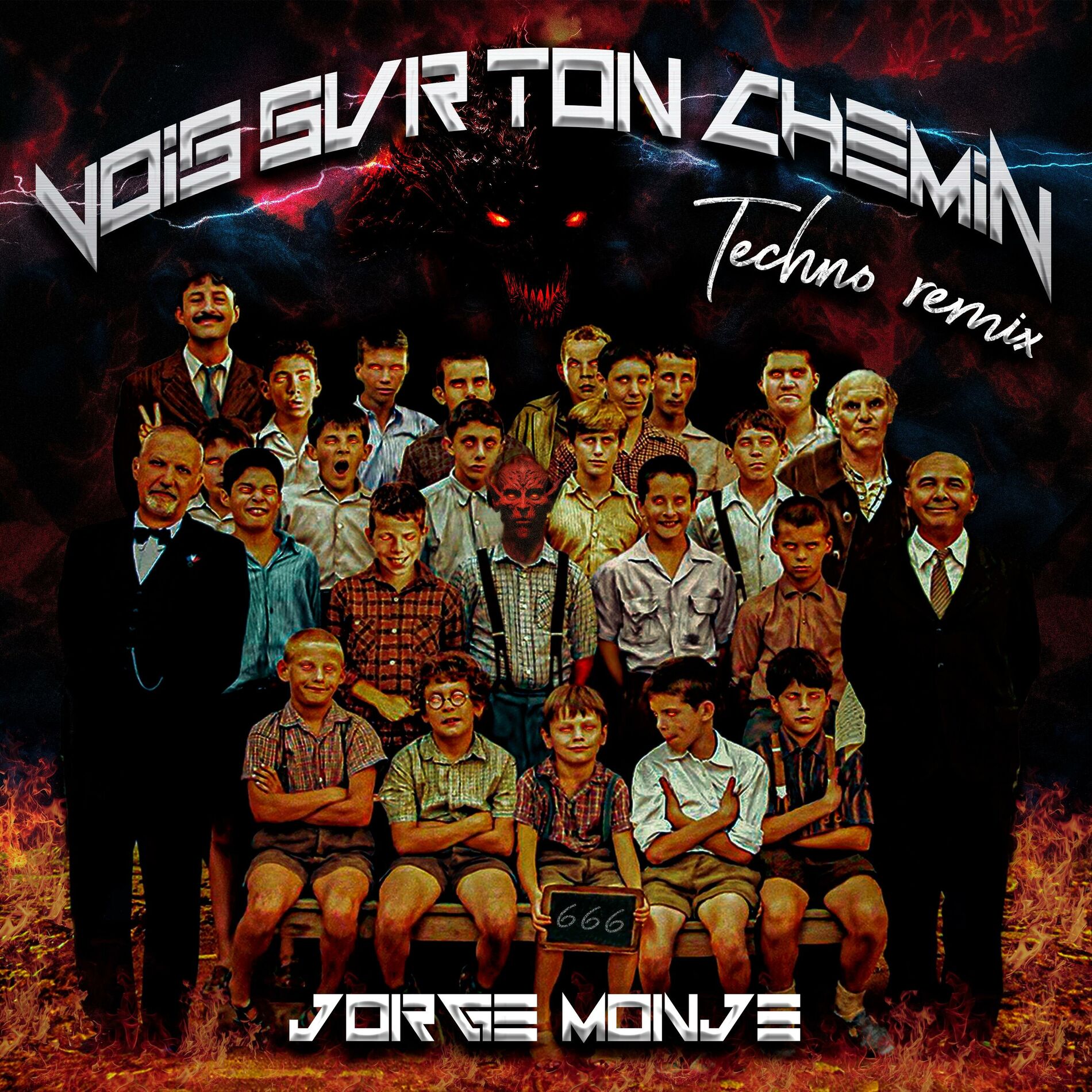 Album cover of Vois Sur Ton Chemin (Techno Remix)