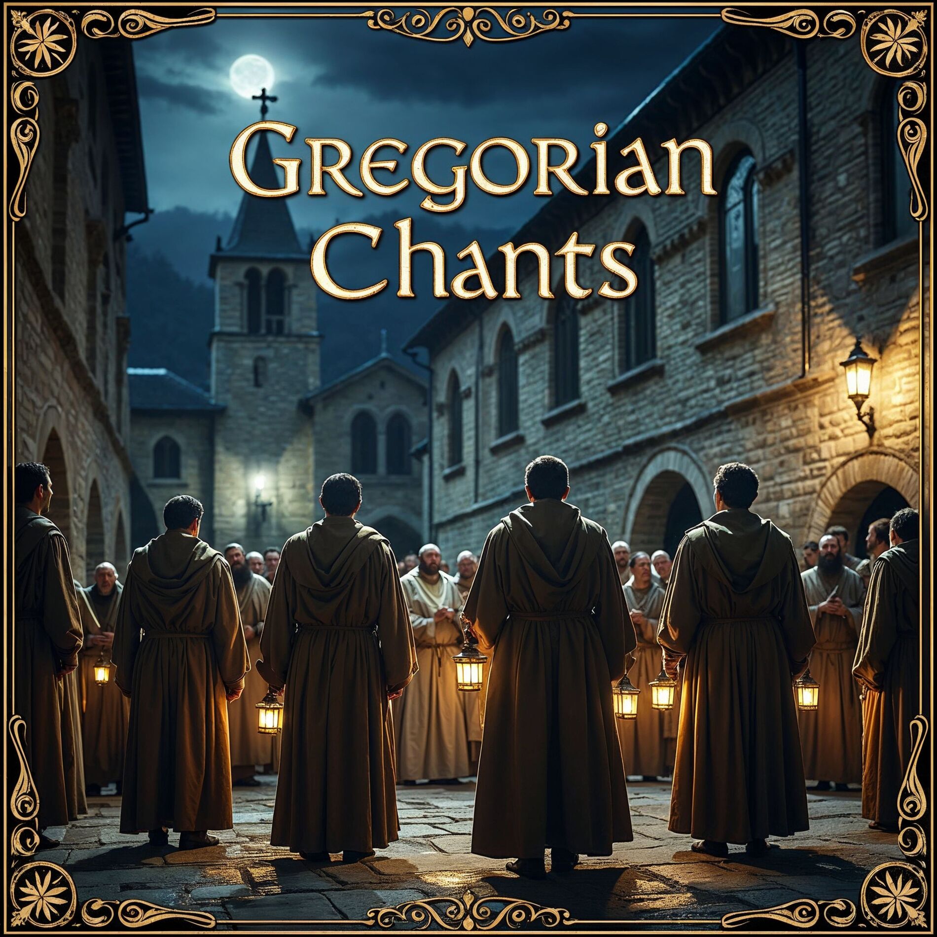 Album cover of Echoes of Sacred Silence | Gregorian Chants for Deep Reflection