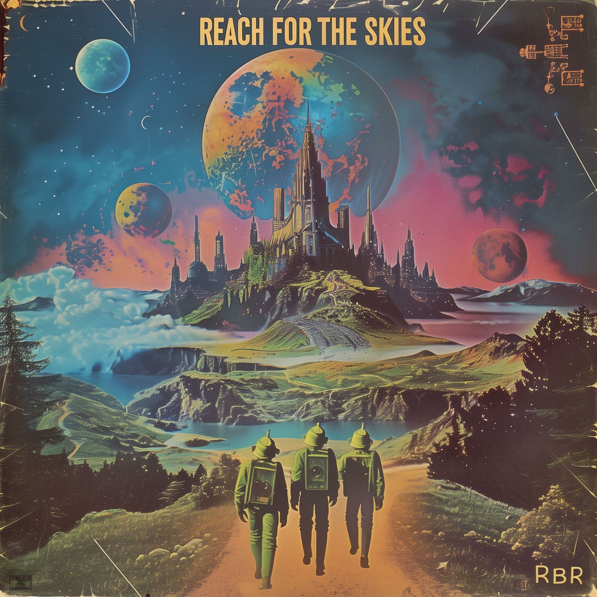 Album cover of Reach for the skies