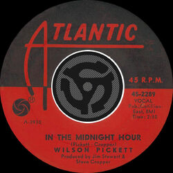 Cover of In the Midnight Hour / I'm Not Tired