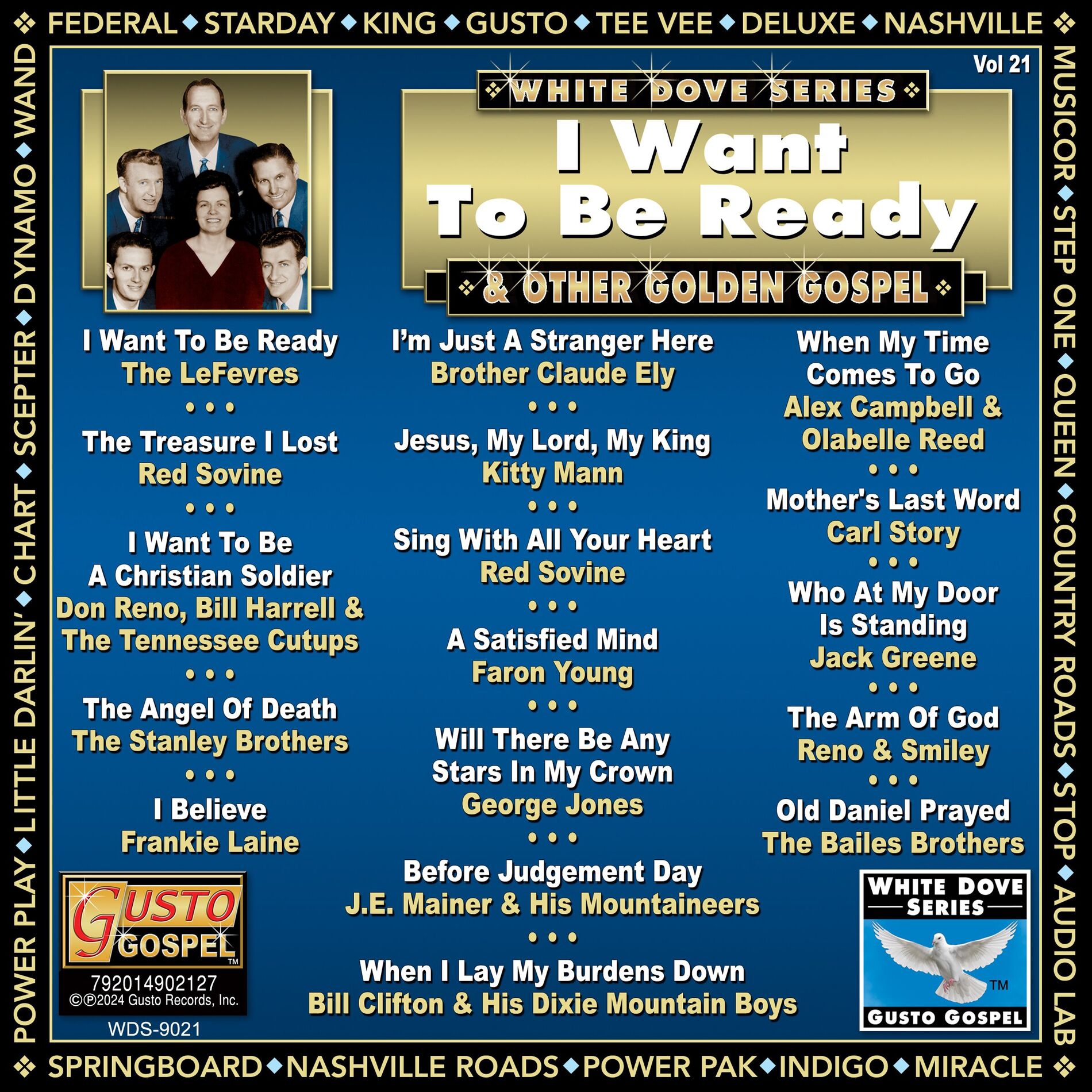 Album cover of I Want To Be Ready & Other Golden Gospel